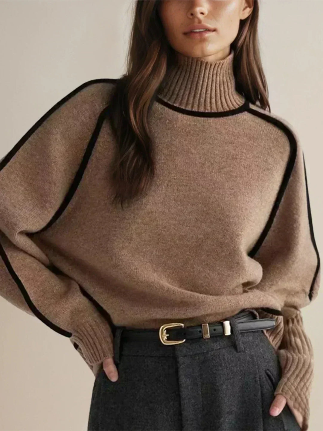 Seraphina - Elegant Turtleneck sweater